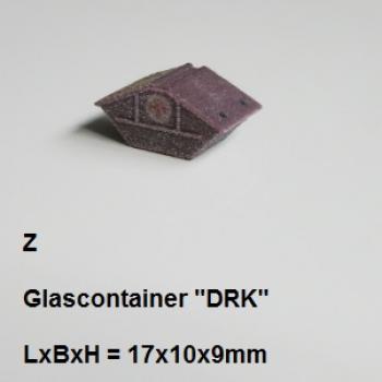 Altglascontainer "DRK"