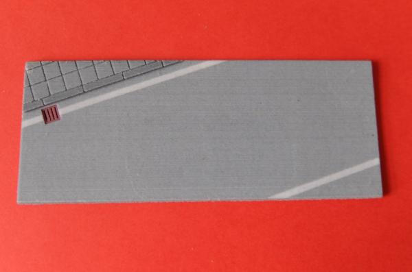 Dioramaplatte "Straße" H0